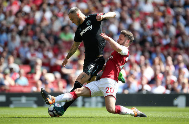 在足球比赛 在足球比赛